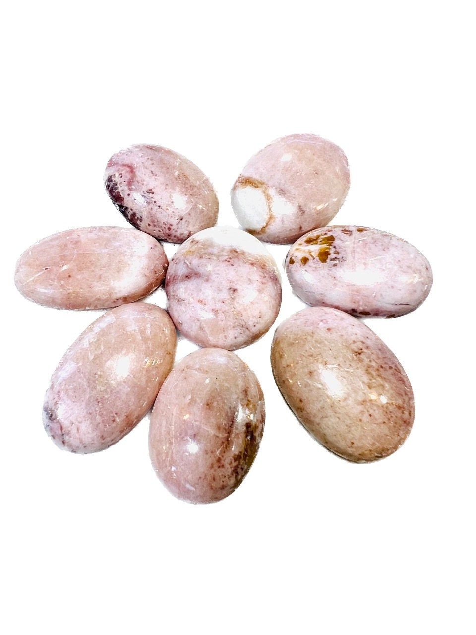 Natural Rose Calcite stone
