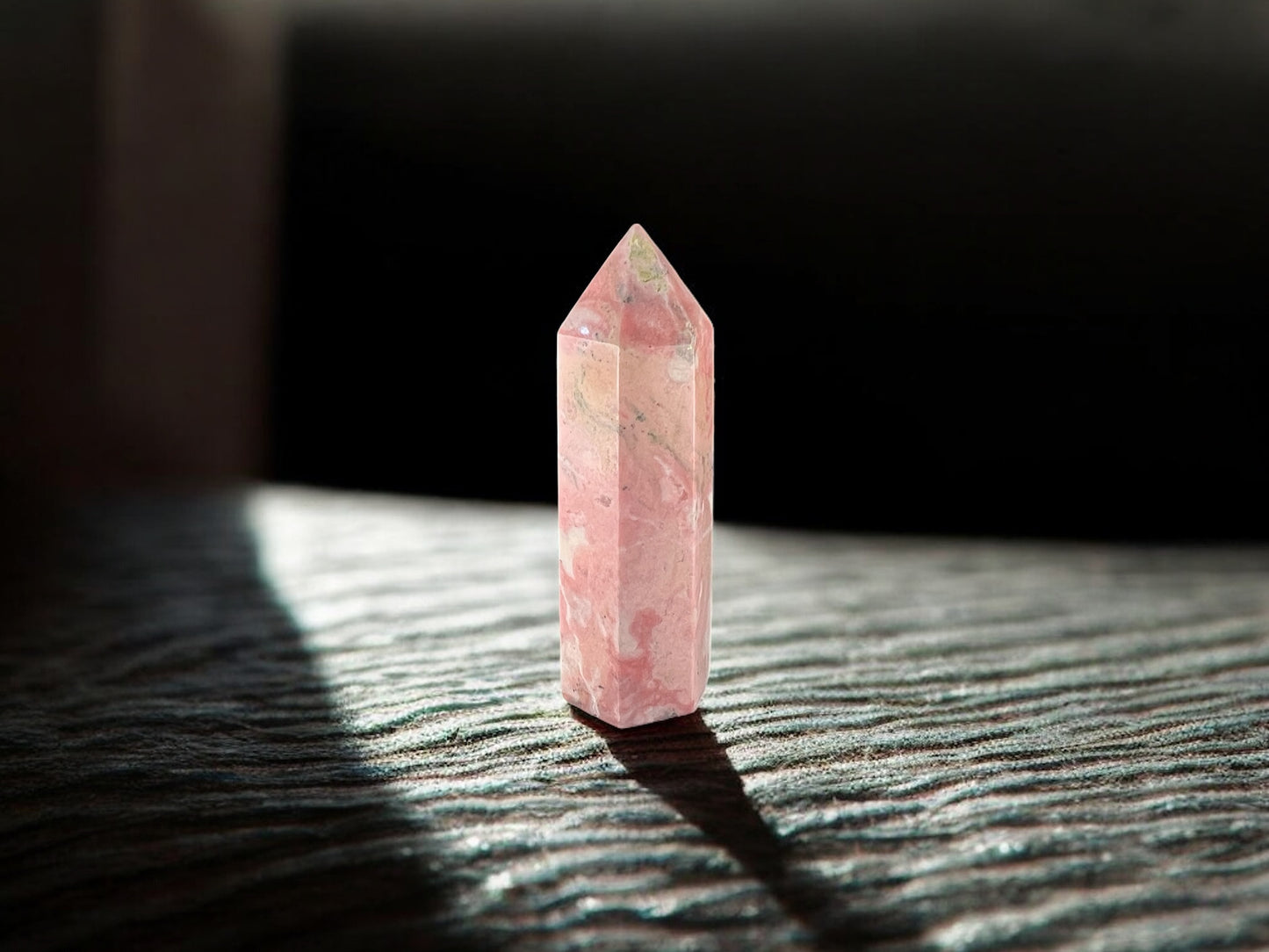 Lepidolite Tower Points Obelisk