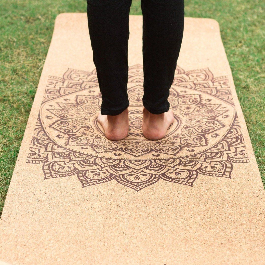 Cork Yoga Mat 6x2 Feet