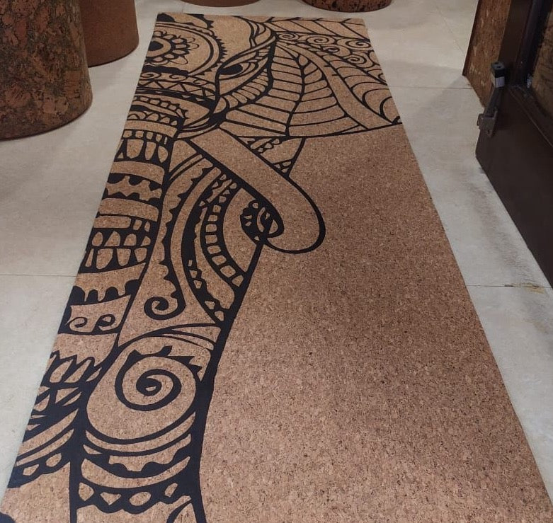 Cork Yoga Mat 6x2 Feet