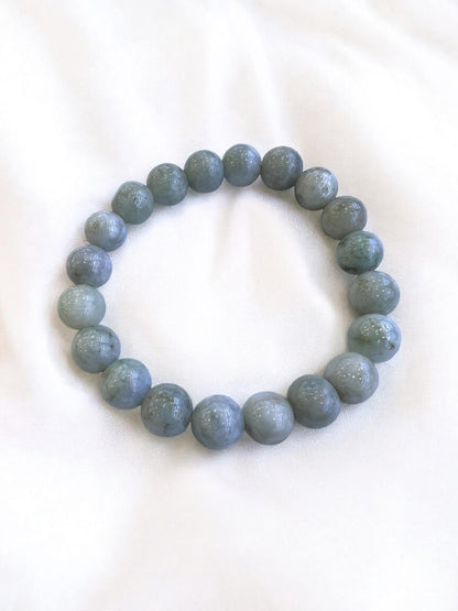 Light Green Myanmar(Burmese) Jade Bracelet Natural Handmade for Prosperity, Protection, For Jewelry Necklaces, Bracelets Crafting
