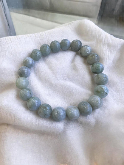 Light Green Myanmar(Burmese) Jade Bracelet Natural Handmade for Prosperity, Protection, For Jewelry Necklaces, Bracelets Crafting