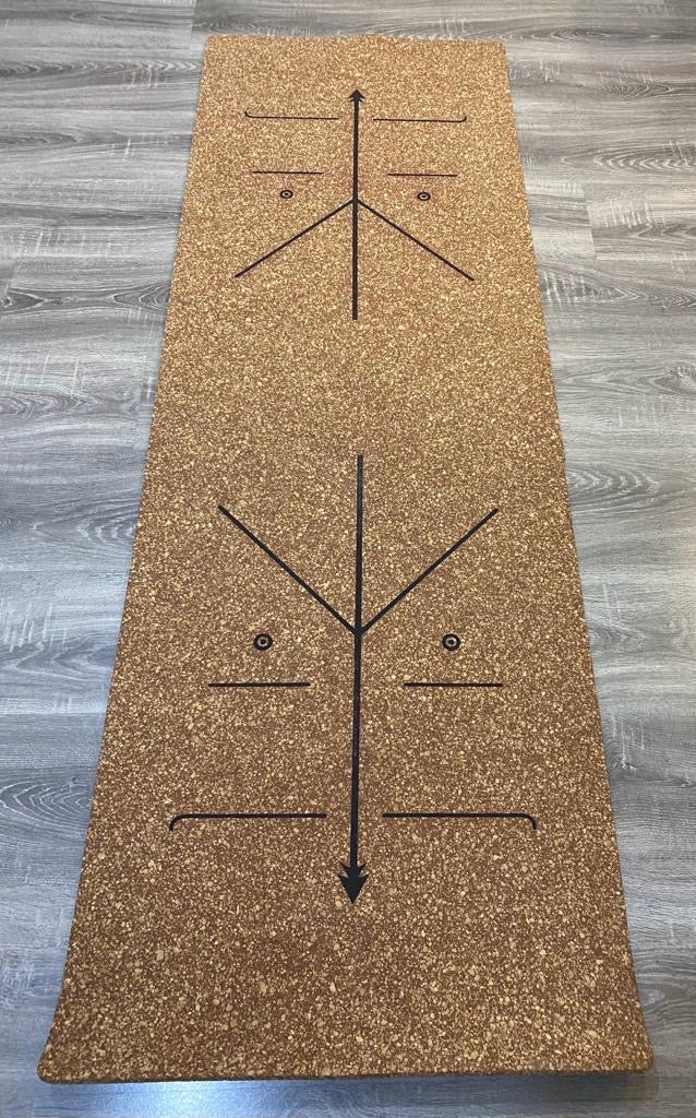 Cork Yoga Mat 6x2 Feet