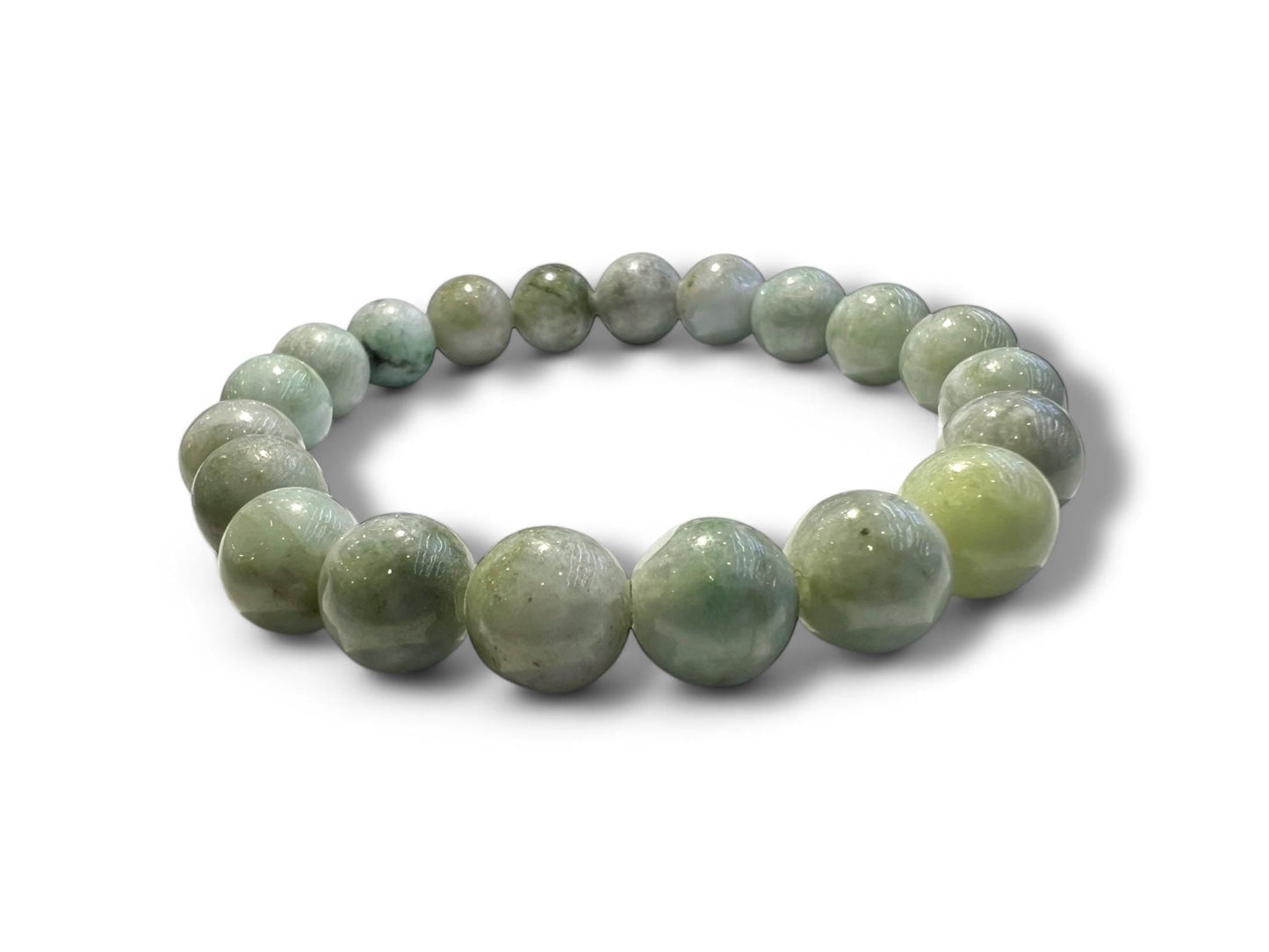 Green Myanmar(Burmese) Jade Bracelet Natural Handmade for Prosperity, Protection, For Jewelry Necklaces, Bracelets Crafting
