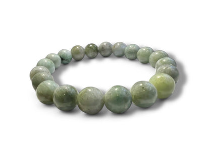 Green Myanmar(Burmese) Jade Bracelet Natural Handmade for Prosperity, Protection, For Jewelry Necklaces, Bracelets Crafting