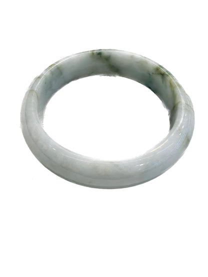Natural Jade Bracelet Green Jade Bracelet Bangles for Women Gifts Burmese Jade Myanmar Jade Exquisite Jade Bangle (Real Picture)