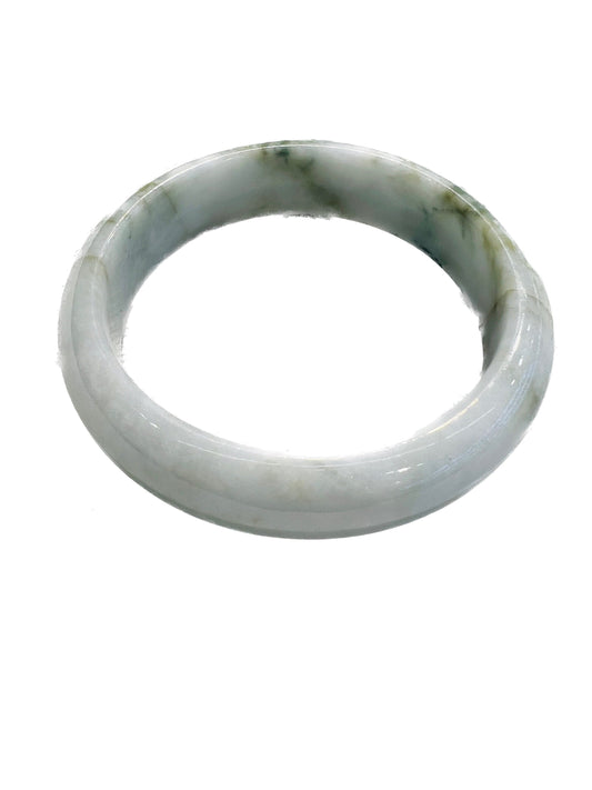 Natural Jade Bracelet Green Jade Bracelet Bangles for Women Gifts Burmese Jade Myanmar Jade Exquisite Jade Bangle (Real Picture)