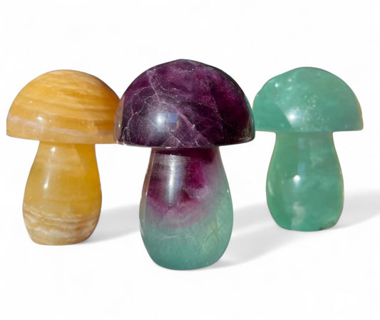 Fluorite Mushroom Shape