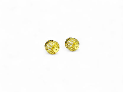 Beads Spacer, Charms, Finding Crown Shape Pack of 2