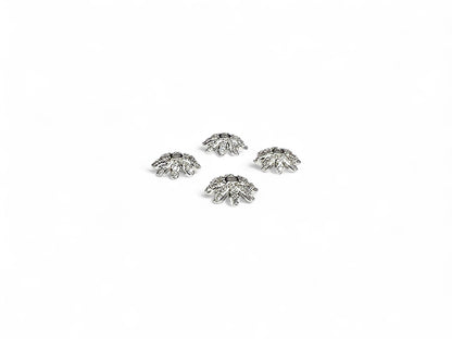 Beads Spacer, Charms, Finding Flower Shape Pack of 2