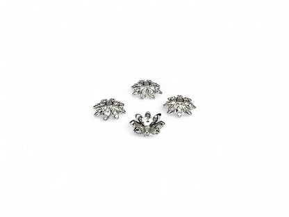 Beads Spacer, Charms, Finding Flower Shape Pack of 2