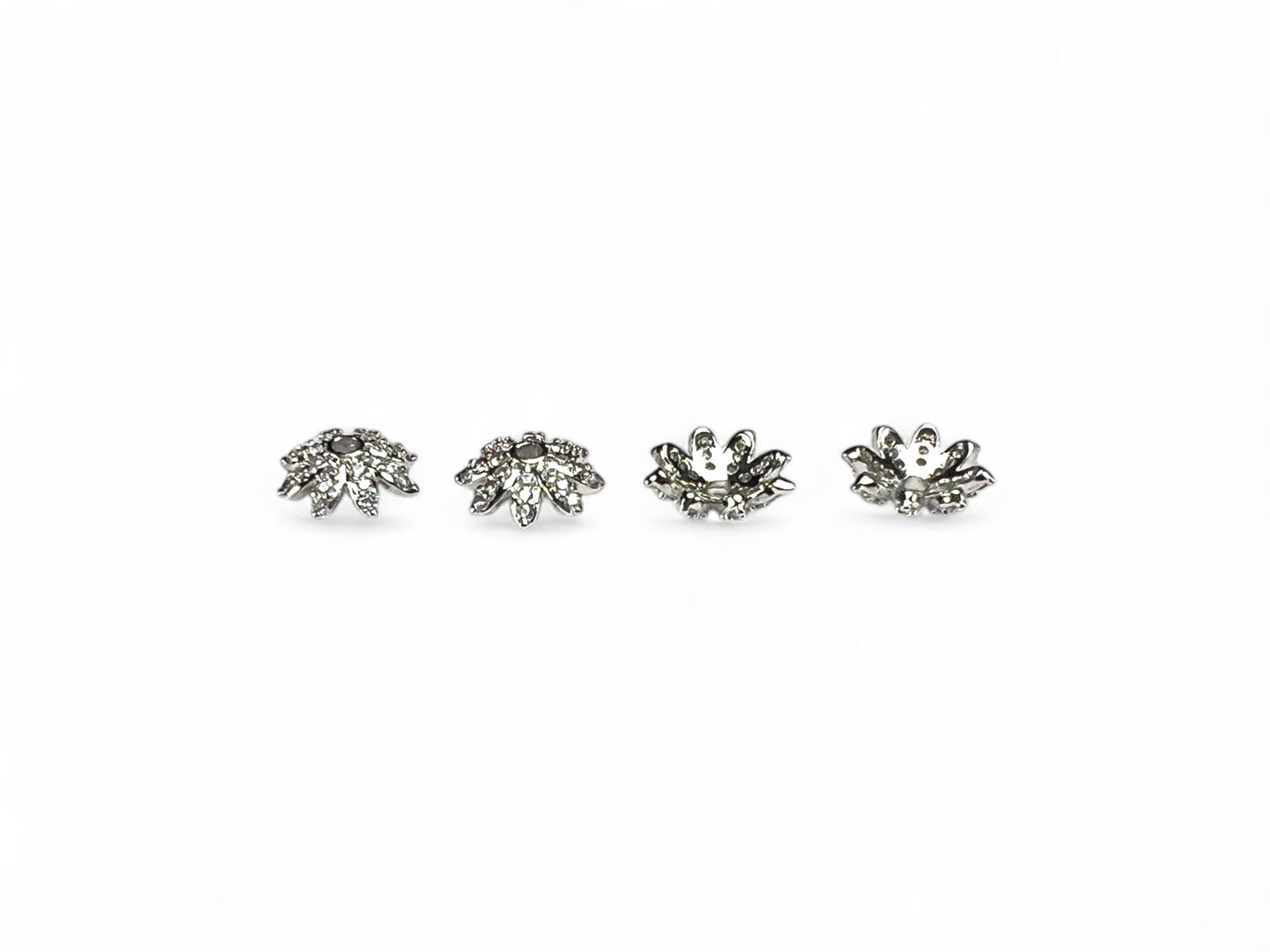 Beads Spacer, Charms, Finding Flower Shape Pack of 2