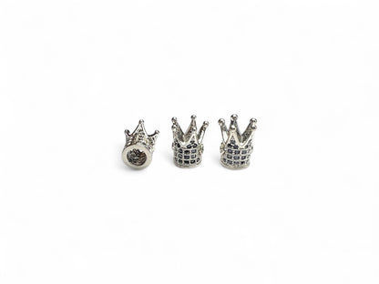 Beads Spacer, Charms, Finding Long Crown Shape Pack of 2
