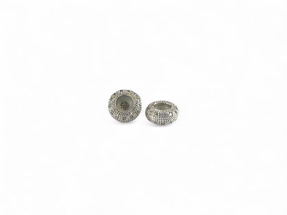 Beads Spacer, Charms, Finding Donut Shape Pack of 2