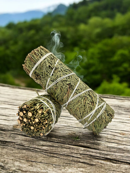 Smudge Kit – Cedar Bundle Pack of 2