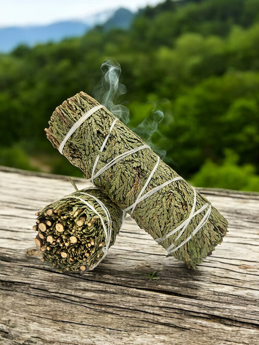 Smudge Kit – Cedar Bundle Pack of 2