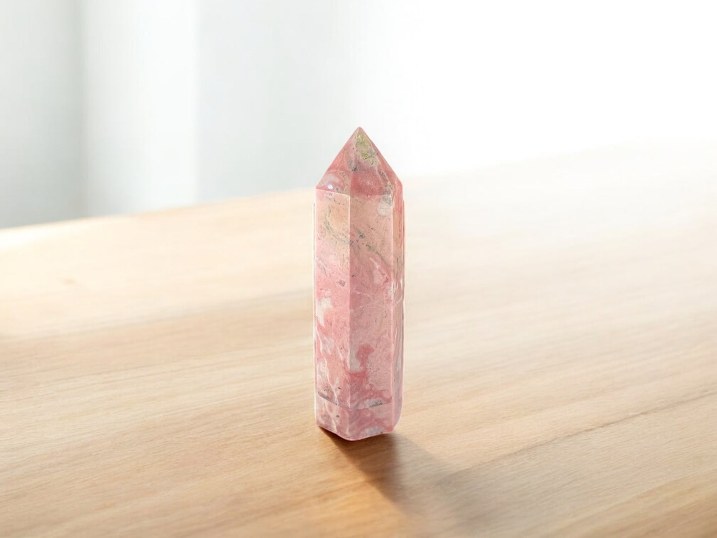 Lepidolite Tower Points Obelisk