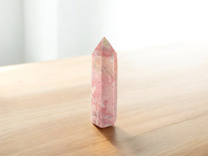 Lepidolite Tower Points Obelisk
