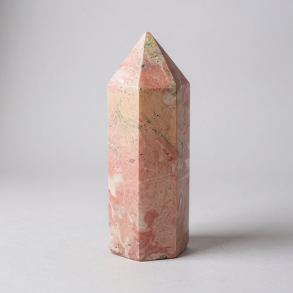 Lepidolite Tower Points Obelisk