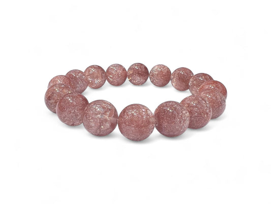 Crackle Quartz Rose Gold Colour