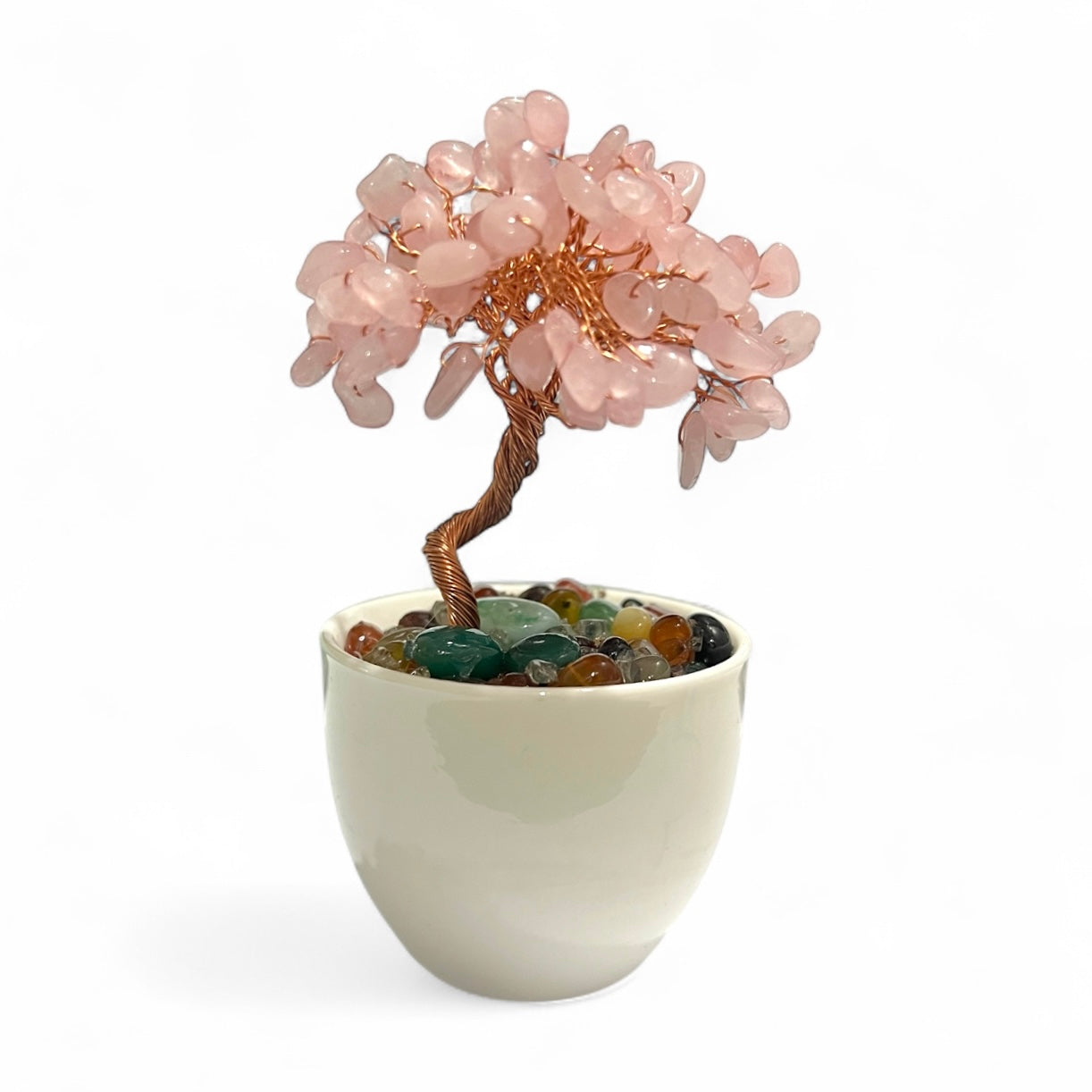 Rose Quartz (Pink Quartz) Tree